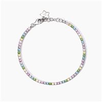 Bracciale Mabina Bambino Mini Tennis in Argento Zircone 533936